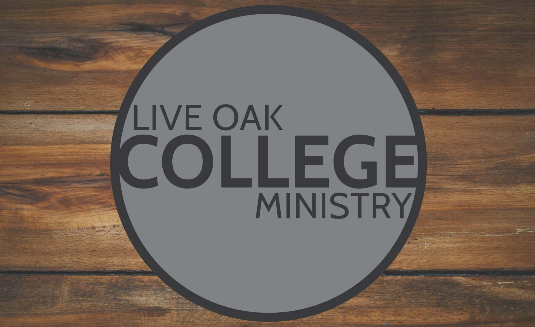 This Week in Live Oak College Ministry…