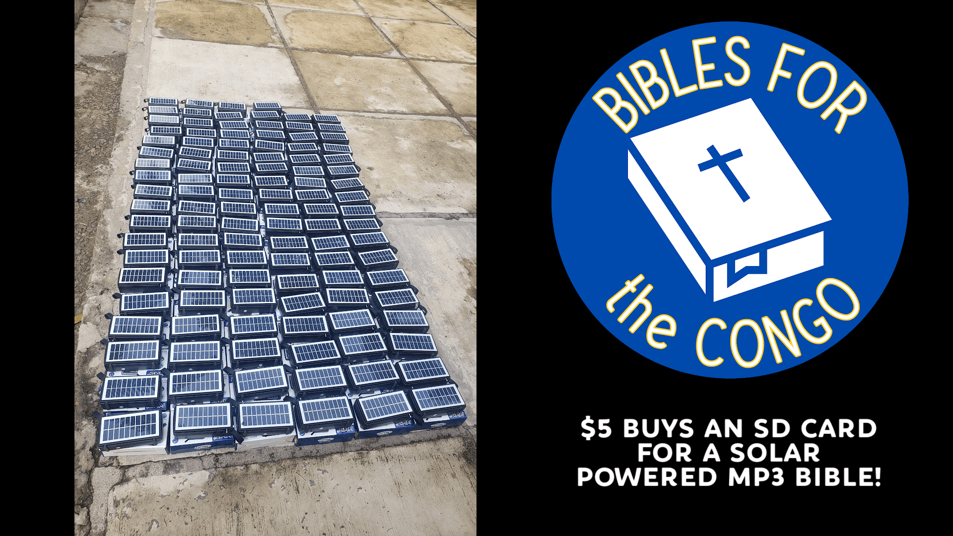 Bibles for the Congo!