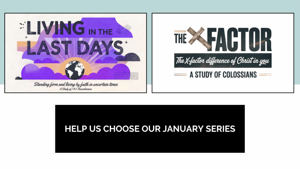 Vote For Our January Series