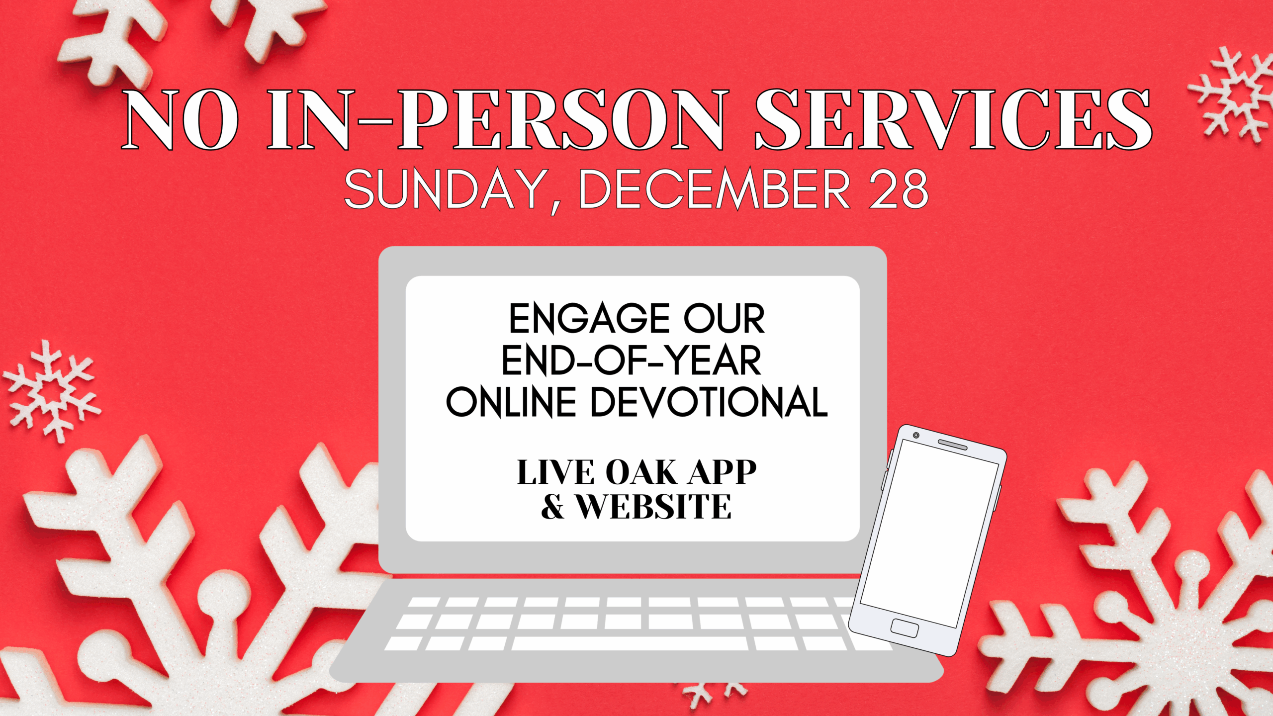 Sunday, December 28 – ONLINE ONLY