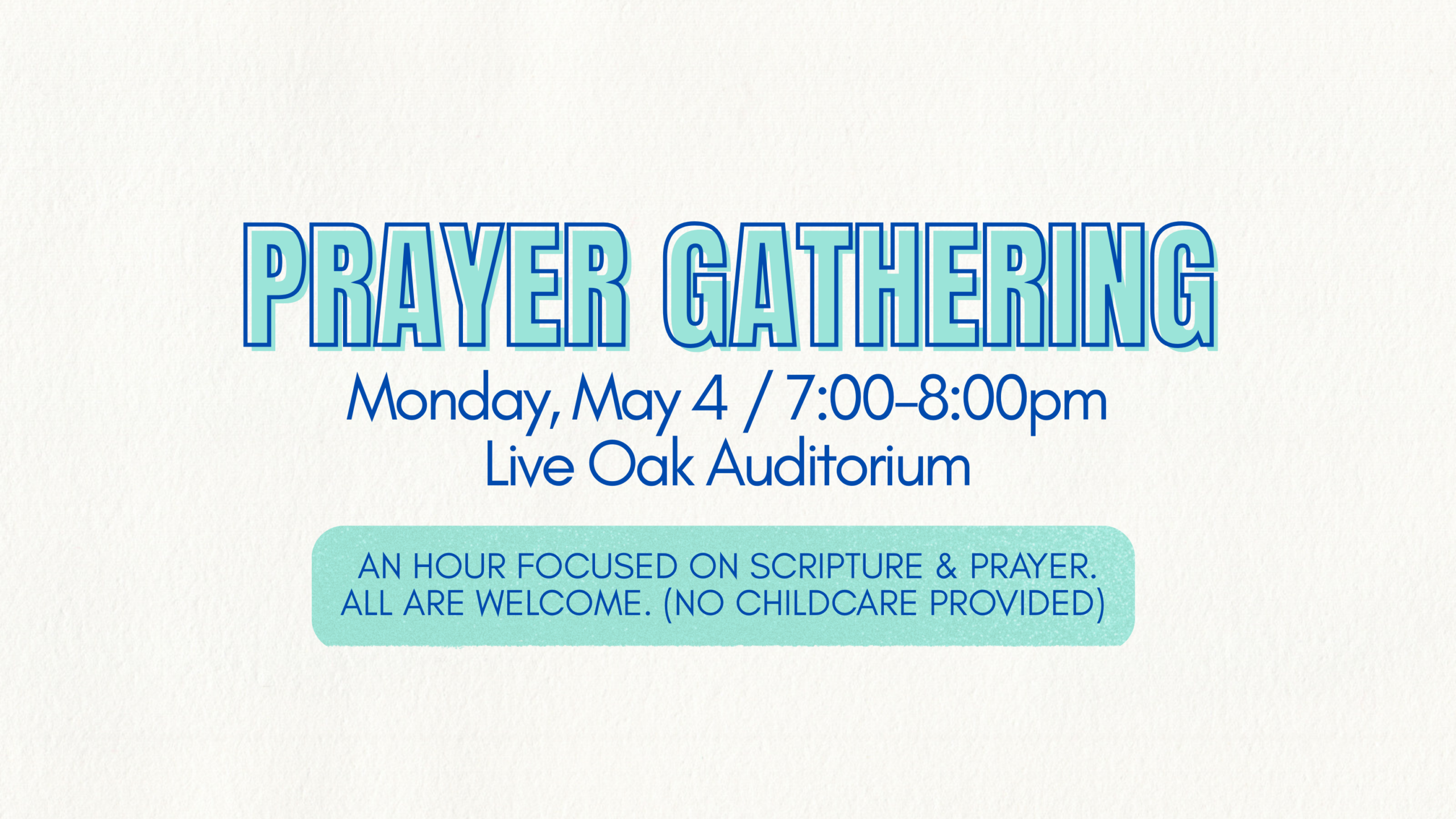Prayer Gathering