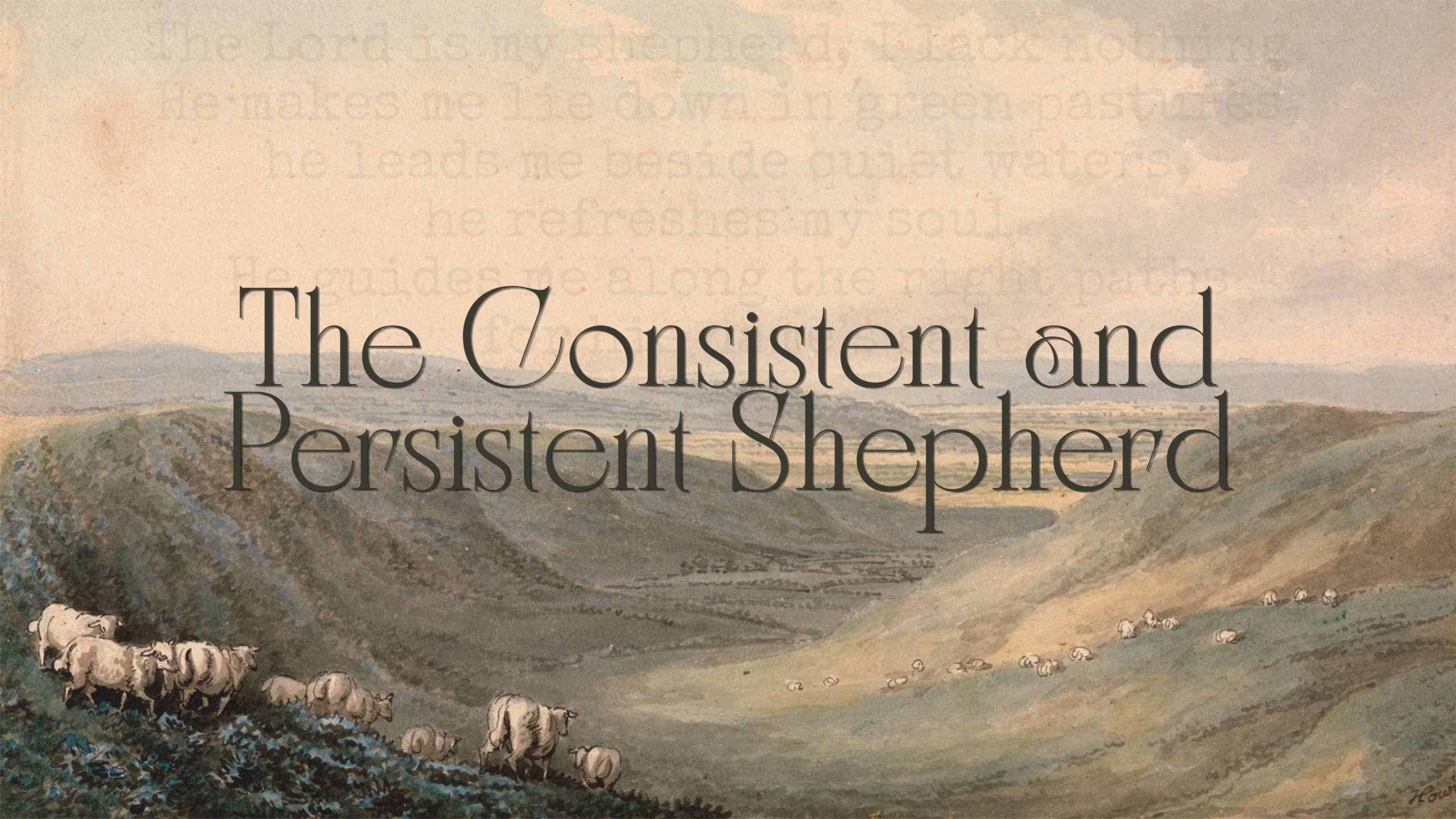 The Consistent Shepherd